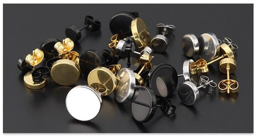 KOL599/975 KOLCZYKI stalowe gwoździe 6 mm