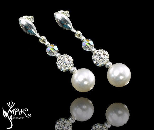 KOL 441 KOLCZYKI Z KRYSZTAŁÓW SWAROVSKI ELEMENTS