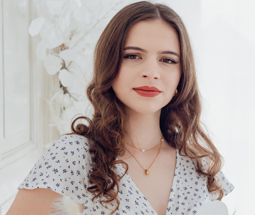 1679 delikatny naszyjnik złoty stalowy z łezką