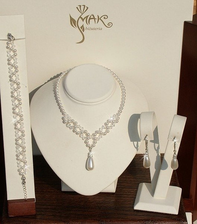 NK 161 NASZYJNIK Z KRYSZTAŁÓW SWAROVSKI ELEMENTS