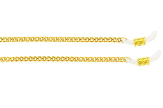 1289 łańcuszki do okularów pozłacane różne wzory stal szlachetna