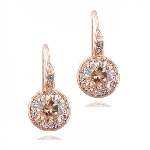 Kol  599/213 KOLCZYKI żółte złoto golden