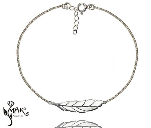 KPL706 biżuteria KOMPLET piórko pudełko z grawerem