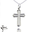 W792/2 NASZYNIK SREBRNY KRZYŻYK SREBRNY BIERZMOWANIE CHRZEST