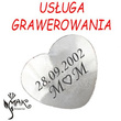 USŁUGA GRAWEROWANIA laserowy lub diamentowy