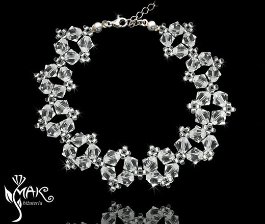 NK 244 NASZYJNIK Z KRYSZTAŁÓW SWAROVSKI ELEMENTS