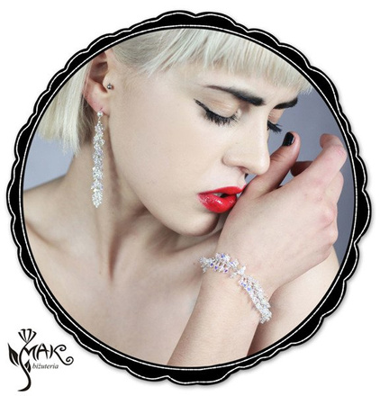 488 cab biżuteria ślubna kolczyki