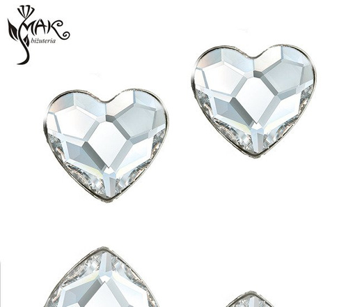 927/4 komplet Swarovski Elements srebro 925 urodziny komunia