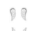 1135 skrzydełka skrzydła kolczyki srebro 925 