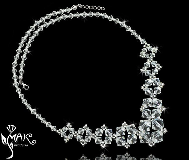 NK 244 NASZYJNIK Z KRYSZTAŁÓW SWAROVSKI ELEMENTS