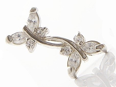 W233 WISIOREK SREBRO ważki.