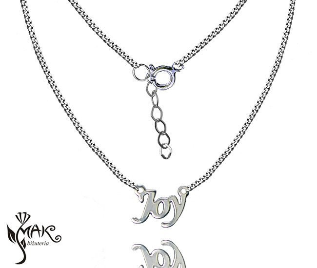 NK705 NASZYJNIK Joy 100% SREBRO 925