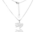 1157 naszyjnik z srebrny 925 ażurowa jaskółka