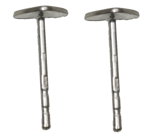 1231 Kolczyki srebrne 925 serca sztyft