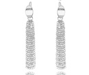 1451 kolczyki srebrne 925 chwosty z łańcuszkami 