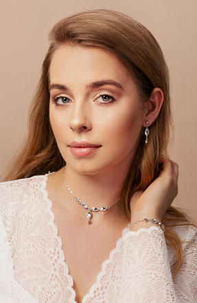 1300 kolczyki srebrne 925 eleganckie na ślub