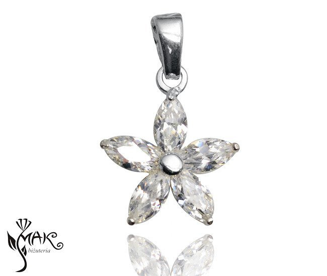 W 480/11 WISIOREK SREBRNY Z CYRKONIĄ