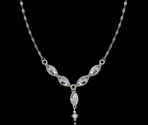 1300 bransoletka srebrna 925 elegancka z kryształkami