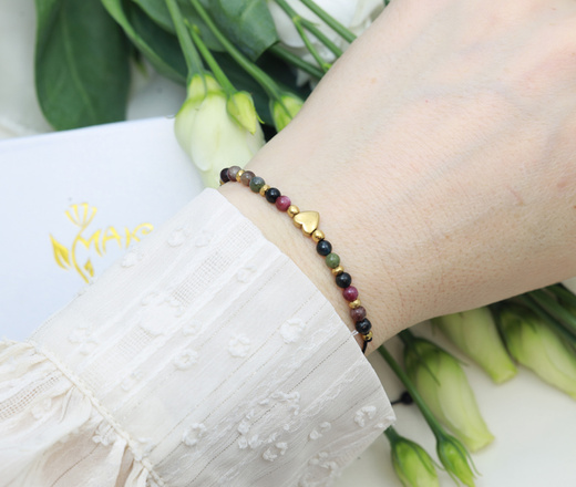 Upominek dla babci zestaw bransoletka, pudełko z dedykacją 1897/7