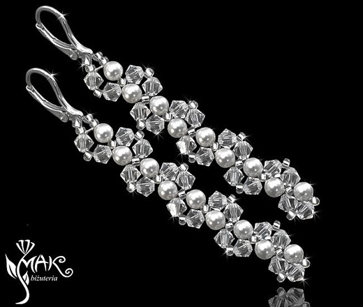 NK286 NASZYJNIK Z KRYSZTAŁÓW SWAROVSKI ELEMENTS (1338669732)