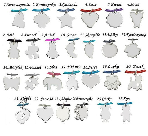 1111 Bransoletka z grawerem srebrna ze znakiem nieskończoności i serduszkiem