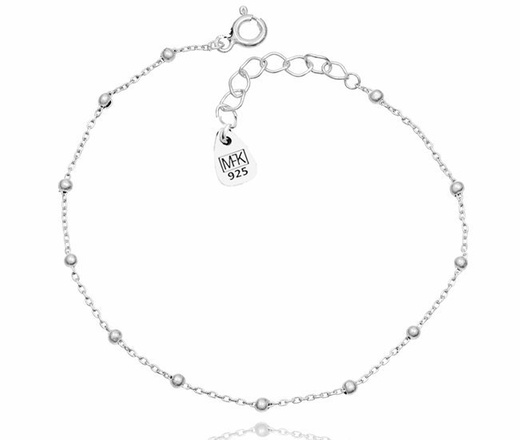 1635 komplet srebrny 925 duże kuleczki 3 mm