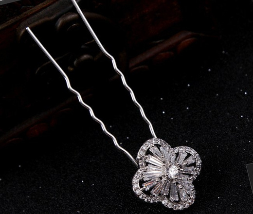 655/23 WSUWKA do włosów ekskluzywna cyrkonie