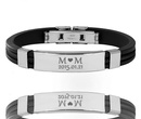 BR691 BRANSOLETKA Z GRAWEREM męska stalowa personalizowana