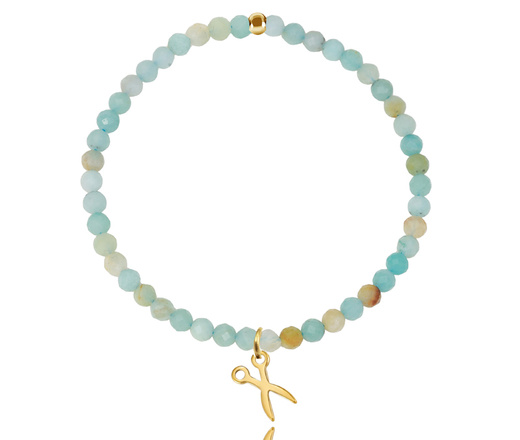 1728/19 bransoletka damska dla fryzjera nożyczki