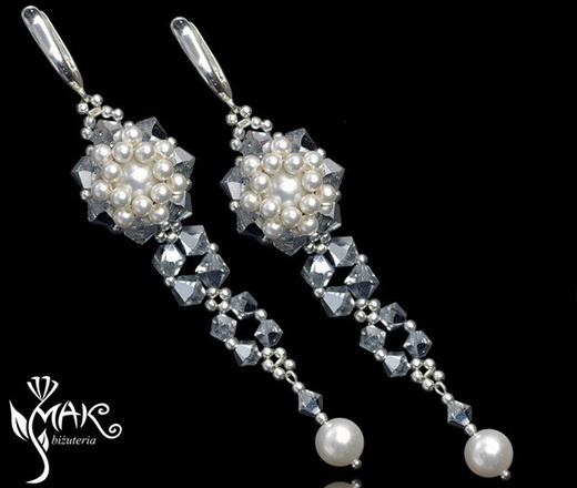 BR533 BRANOLETKA Swarovski ŚLUB srebro 925