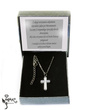 W792/2 NASZYNIK SREBRNY KRZYŻYK SREBRNY BIERZMOWANIE CHRZEST