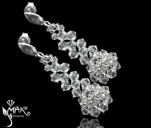 NK279 NASZYJNIK Z KRYSZTAŁÓW SWAROVSKI ELEMENTS