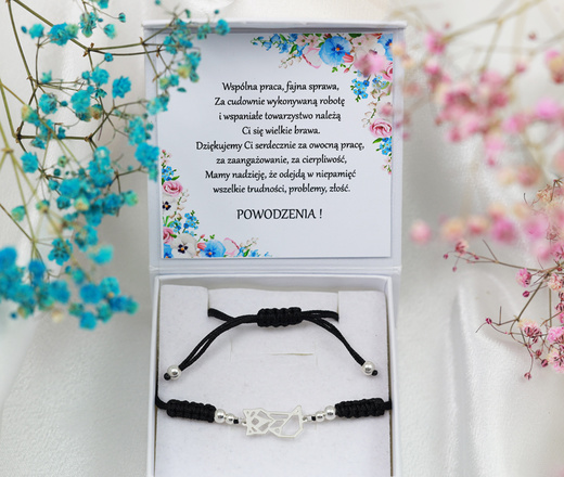 Bransoletka s. 925 lis lisek ażurowy 1851