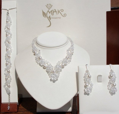 NK 260 NASZYJNIK Z KRYSZTAŁÓW SWAROVSKI ELEMENTS