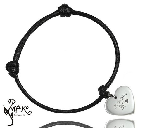 601 BRANSOLETKI serca dla przyjaciół pary GRAWER