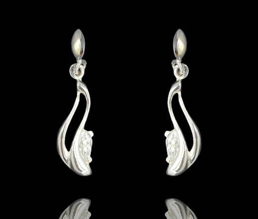 480/469 komplet crystal biżuteria ślubna