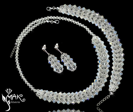 NK187 BRANSOLETKA Z KRYSZTAŁÓW SWAROVSKI ELEMENTS