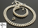 KPL 221 BIAŁE PERŁY KOMPLET  