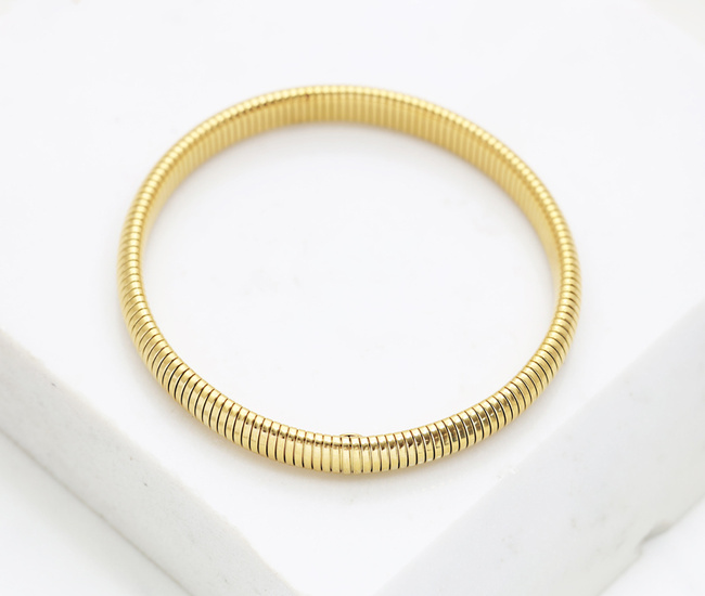 Bransoletka złota elastyczna 8 mm 1857/2