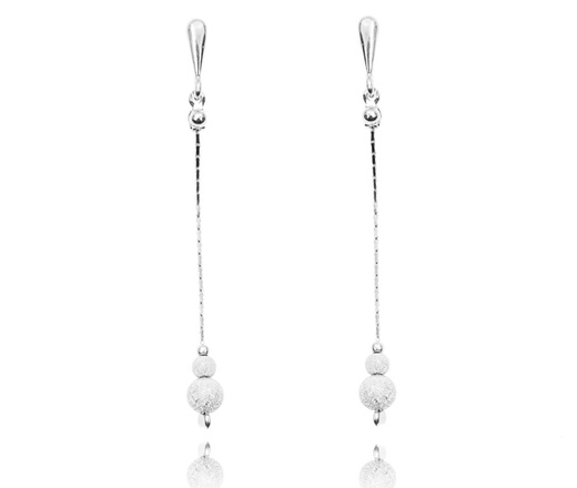 1306/2 komplet srebrny 925 z kuleczkami