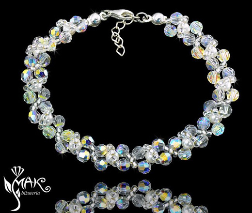 NK443 NASZYJNIK Z KRYSZTAŁÓW SWAROVSKI ELEMENTS