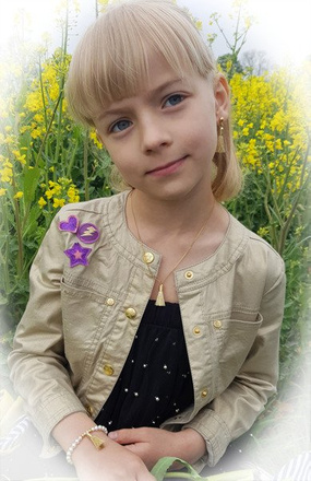 1073/2 komplet chwosty frędzle srebro 925 pozłacane prezent na komunię urodziny