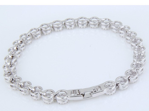 Kpl871 komplet ślubny, biżuteria ślubna z cyrkoniami k599/544 b599/543