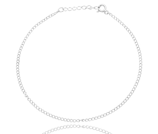 Bransoletka na nogę srebrna DS 040 1779/2