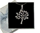 480/181 wisiorek srebrny 925 drzewko z cyrkoniami