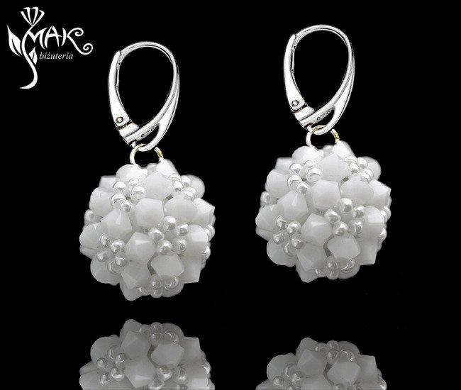 492 biżuteria ślubna kolczyki