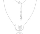 1521 naszyjnik srebrny 925 sowa