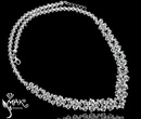NK 160 Crystal  NASZYJNIK Z KRYSZTAŁÓW SWAROVSKI ELEMENTS 