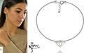BR757 BRANSOLETKA diament 100% SREBRO 925