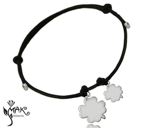 BR844 BRANSOLETKA Z GRAWEREM, SREBRO 925